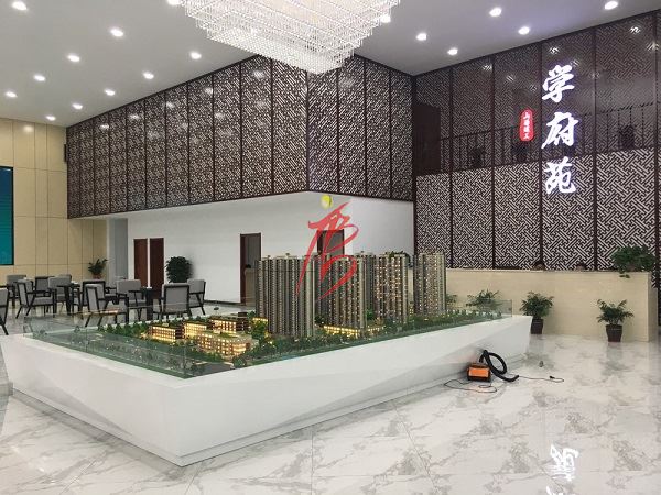 朔州沙盤模型建筑篇——朔州.學(xué)府苑